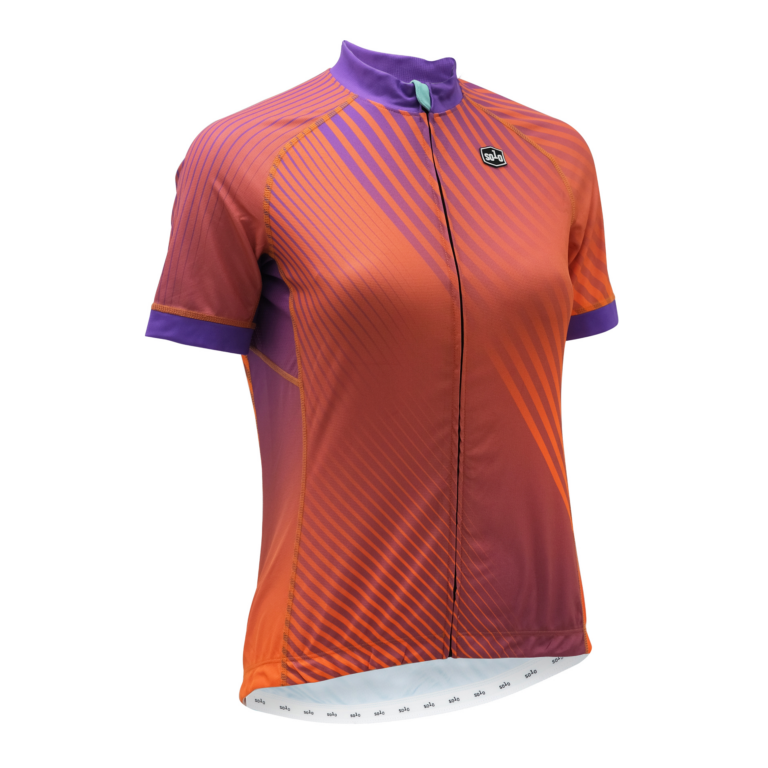 All-New 2023 Women's summer cycling Cadence Jersey in teal and blue colourway